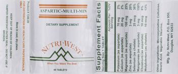 Nutri-West Aspartic-Multi-Min - supplement