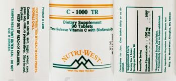 Nutri-West C - 1000 TR - supplement