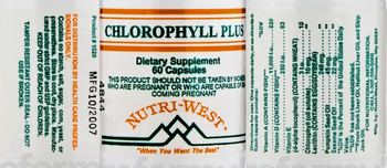 Nutri-West Chlorophyll Plus - supplement
