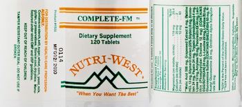 Nutri-West Complete-FM - supplement