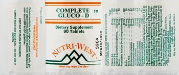 Nutri-West Complete Gluco-D - 