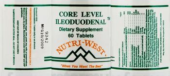 Nutri-West Core Level Ileoduodenal - supplement