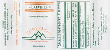 Nutri-West F - Complex - supplement