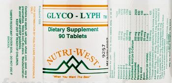 Nutri-West Glyco - Lyph - supplement