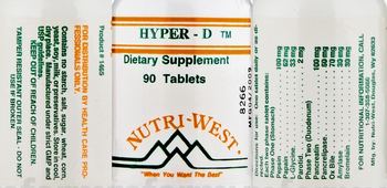 Nutri-West Hyper-D - supplement