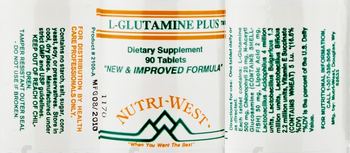 Nutri-West L-Glutamine Plus - supplement