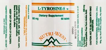 Nutri-West L-Tyrosine-S - supplement