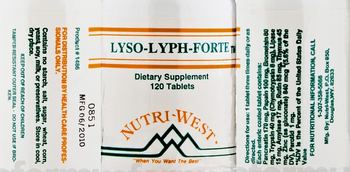 Nutri-West Lyso-Lyph-Forte - supplement