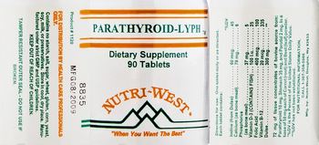 Nutri-West Parathyroid-Lyph - supplement