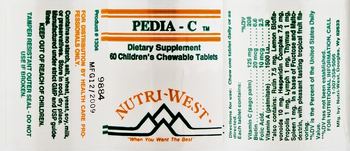 Nutri-West Pedia-C - supplement