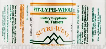 Nutri-West Pit-Lyph-Whole - supplement