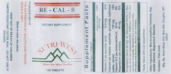 Nutri-West Re-Cal-B - supplement