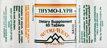 Nutri-West Thymo-Lyph - supplement