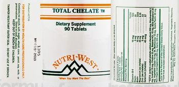 Nutri-West Total Chelate - supplement