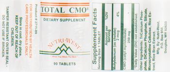 Nutri-West Total CMO - supplement