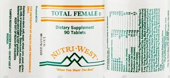 Nutri-West Total Female - supplement