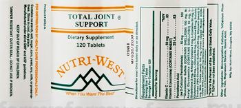 Nutri-West Total Joint Support - supplement