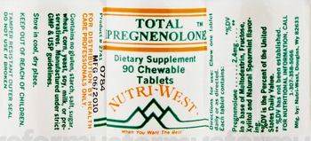 Nutri-West Total Pregnenolone - supplement