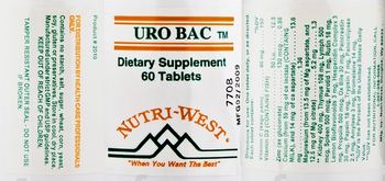 Nutri-West Uro Bac - supplement