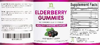 Nutriana Elderberry Gummies Raspberry Flavor - supplement
