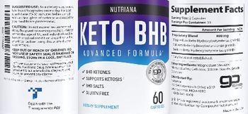 Nutriana Keto BHB - supplement