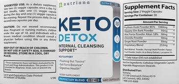 Nutriana Keto Detox - supplement