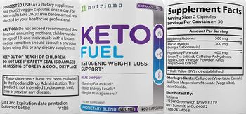 Nutriana Keto Fuel - supplement