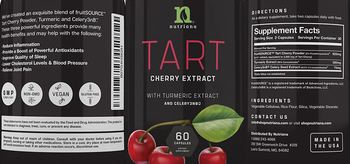 Nutriana Tart Cherry Extract - supplement