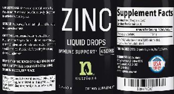 Nutriana Zinc 450 mg - supplement