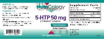 NutriCology 5-HTP 50 mg - supplement