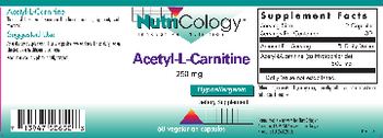 NutriCology Acetyl-L-Carnitine 250 mg - supplement