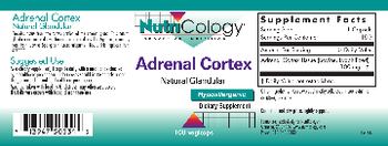 NutriCology Adrenal Cortex Natural Glandular - supplement