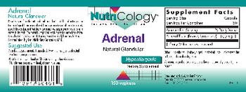 NutriCology Adrenal Natural Glandular - supplement