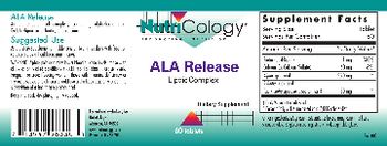 NutriCology ALA Release - supplement
