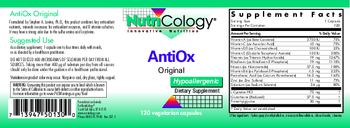 NutriCology AntiOx Original - supplement