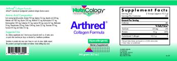 NutriCology Arthred Collagen Formula - supplement