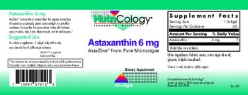NutriCology Astaxanthin 6 mg - supplement