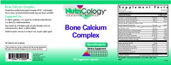 NutriCology Bone Calcium Complex - supplement