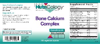 NutriCology Bone Calcium Complex - supplement