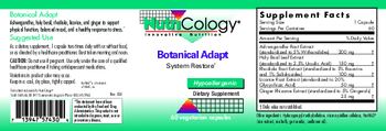 NutriCology Botanical Adapt - supplement