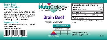 NutriCology Brain Beef Natural Glandular - supplement