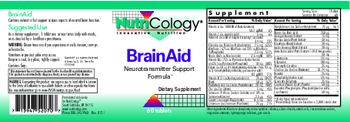 NutriCology BrainAid - supplement