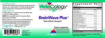 NutriCology BrainWave Plus - supplement