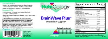 NutriCology BrainWave Plus - supplement