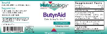 NutriCology ButyrAid - supplement