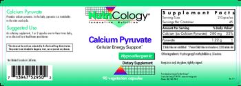 NutriCology Calcium Pyruvate - supplement