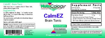 NutriCology CalmEZ Brain Tonic - supplement