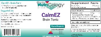 NutriCology CalmEZ Brain Tonic - supplement