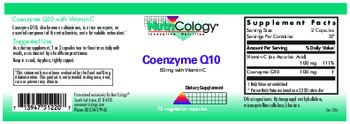 NutriCology Coenzyme Q10 50 mg with Vitamin C - supplement