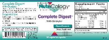 NutriCology Complete Digest with Glutalytic - supplement